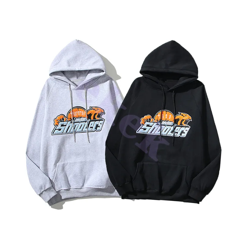Black and yellow designer hoodie sale