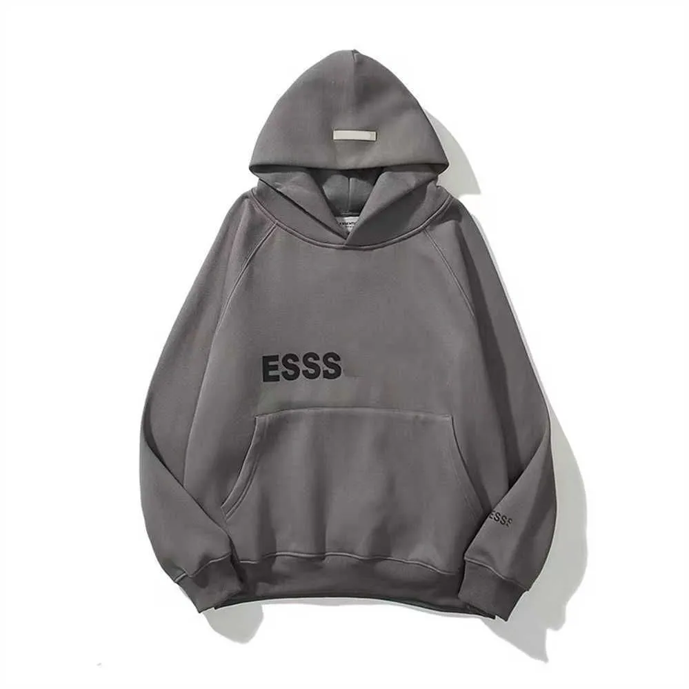 DHgate Fear Thread Fog Essentials Sweatshirts Designer Hoodie in Grey Unisex Apparel