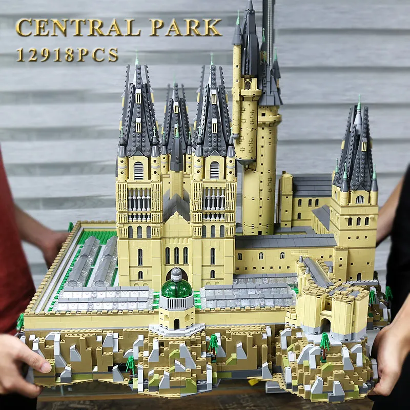 Magic Movie Castle Model Building Blocks S7315 Movie Assembly Toys MOC-30884 71043 16060 Ideas Bricks Kids Christmas EducationToys Birthday Gifts