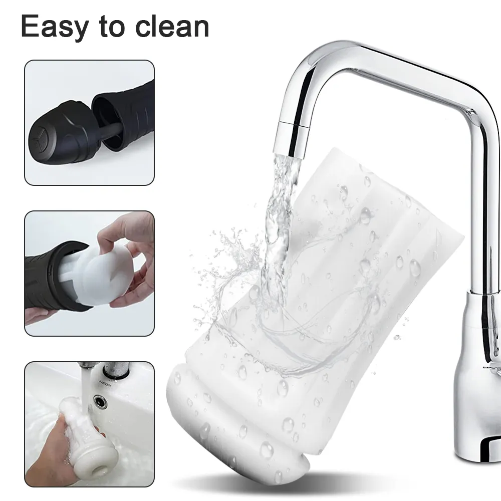 Masturbators Automatic Male Masturbator Vibration Blowjob Sucking hine Silicone Masturbation Cup Sex To_voghion.com