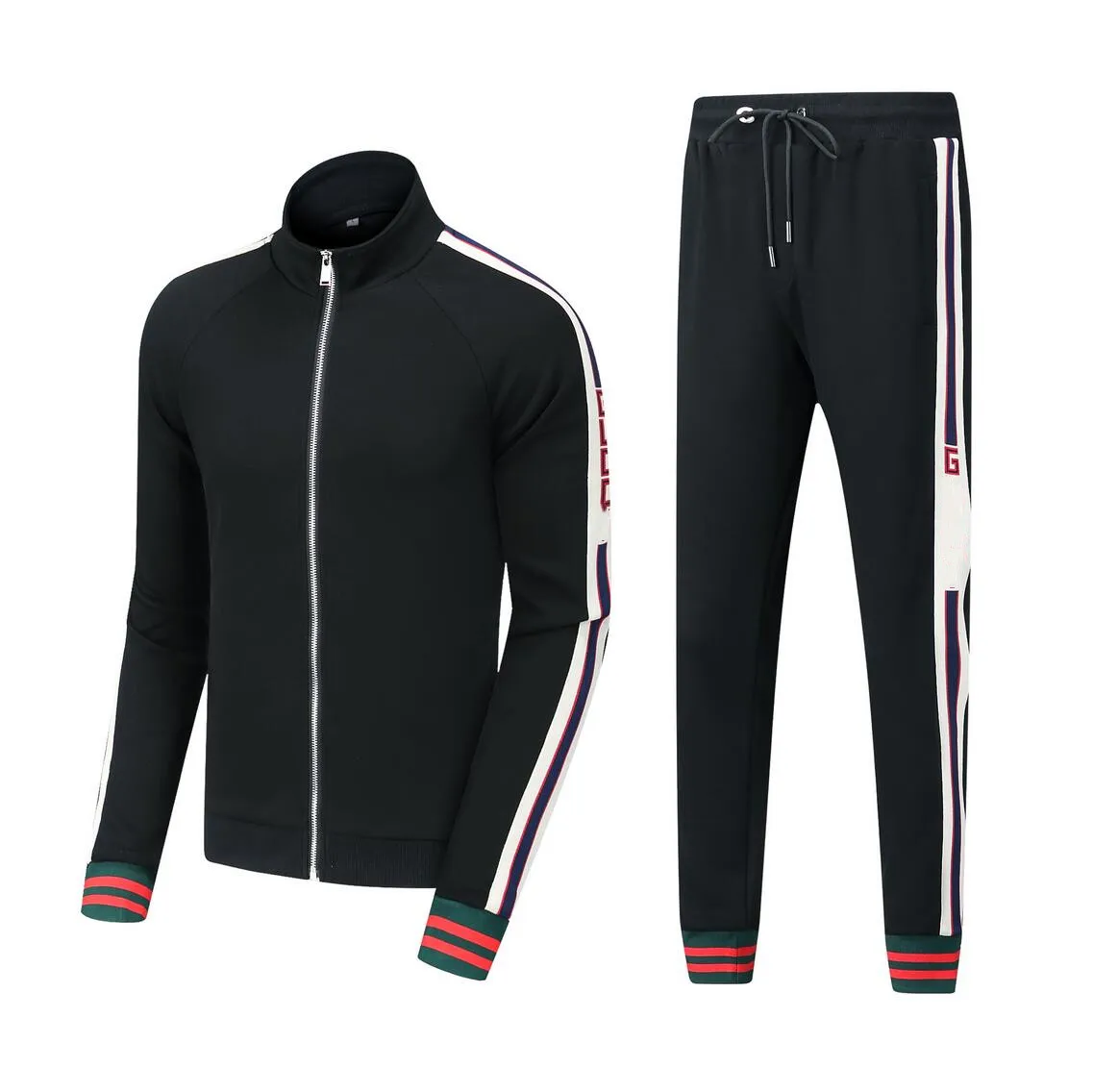 New Men Tracksuit Suits Sports Suit Men Men Hoodies Kurtki Tracki Jogger Suits Spodnie Kurtki Zestawy Mężczyzn Kurtka sportowa zestawu M-3XL-32354