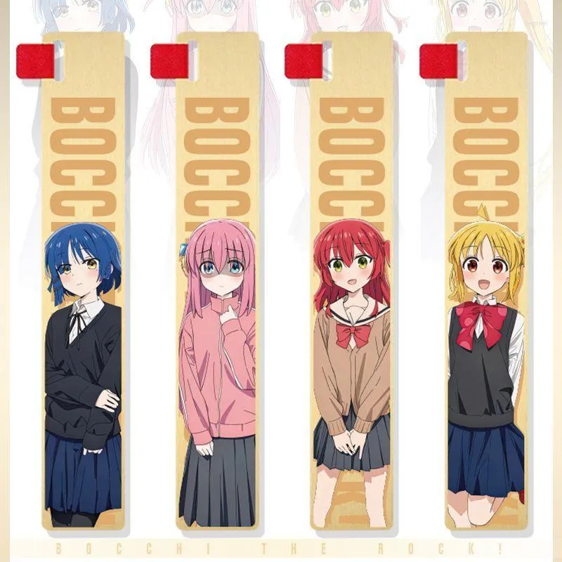 Anime Metal Bookmark BOCCHI THE ROCK Printing Straight Ruler Bookmarks For  Books Hitori Gotoh Stationery Office