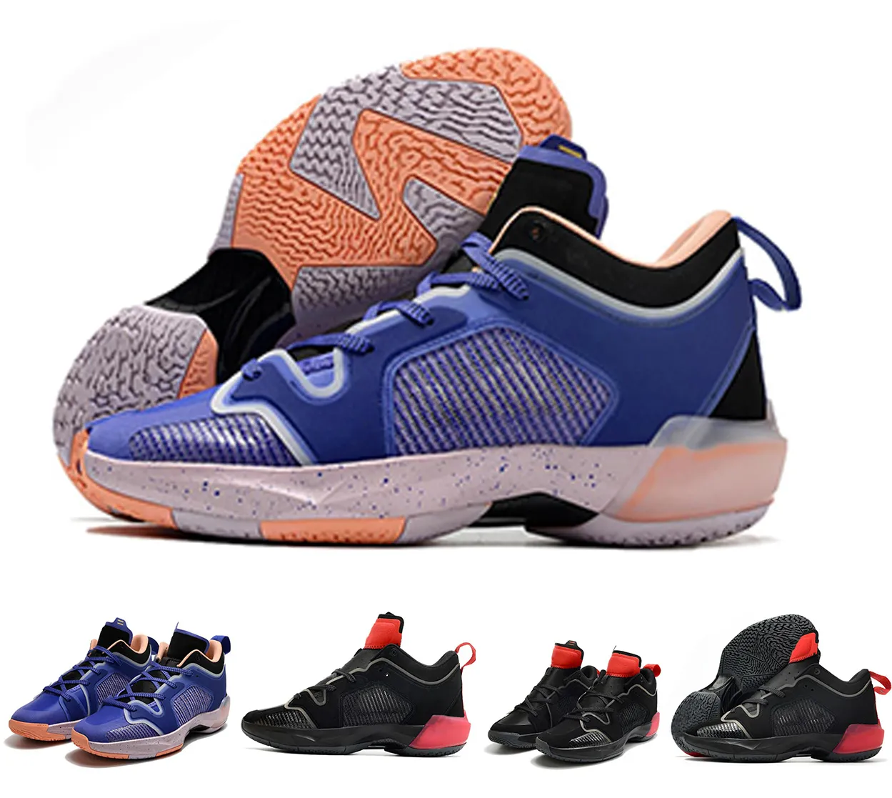 Low J 37S 37 Scarpe da pallacanestro scarpe da corsa sportive per uomo yakuda drop accettate Sneakers da allenamento scontate stivali moda per palestra all'ingrosso popolare