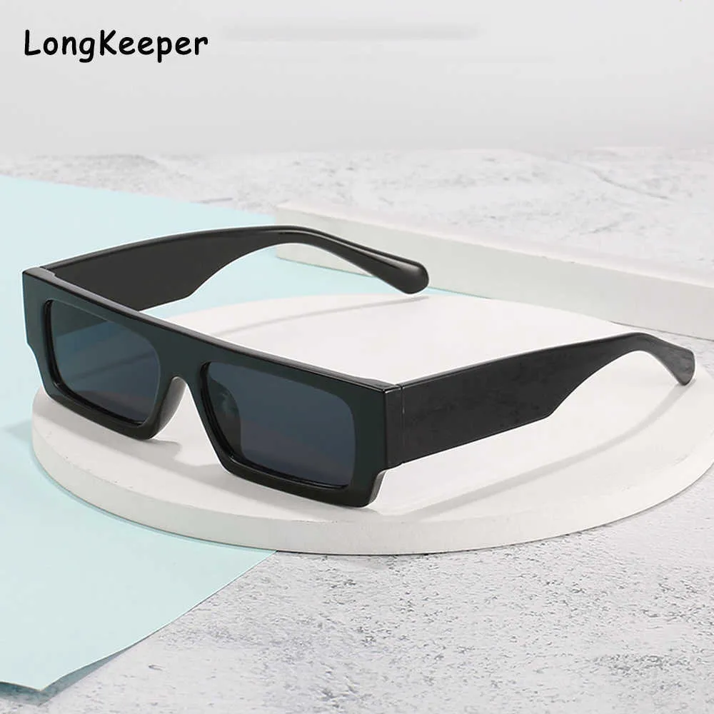 Luxury Retro Square Rectangle Sunglasses Mens For Women And Men Small  Rectangle UV Shades With Black And White Decoration G230214 From Sihuai06,  $10.23