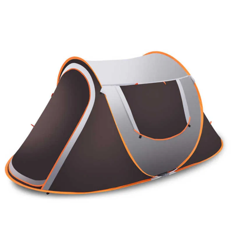 Tentes et abris 34 personnes 250150110 cm ultraléger bonne tente de Camping étanche coupe-vent tente automatique une seconde ouverte voyage randonnée tentes J230223
