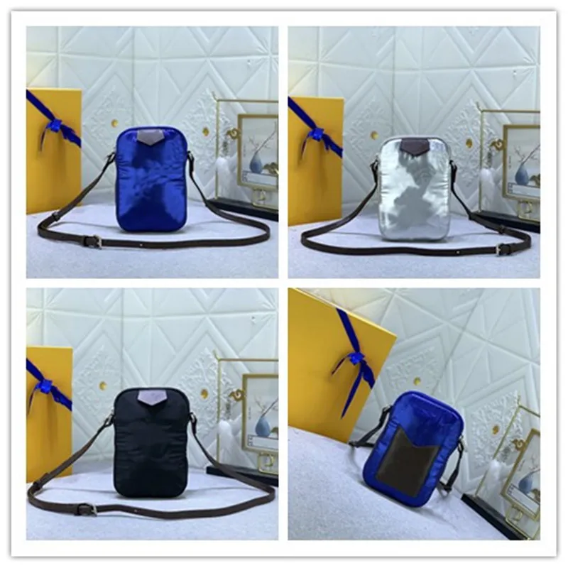 Tasarımcı Lüks Yastık Gümüş Telefon Kılıfı Crossbody Çanta M81716 Çanta Bel Çantaları