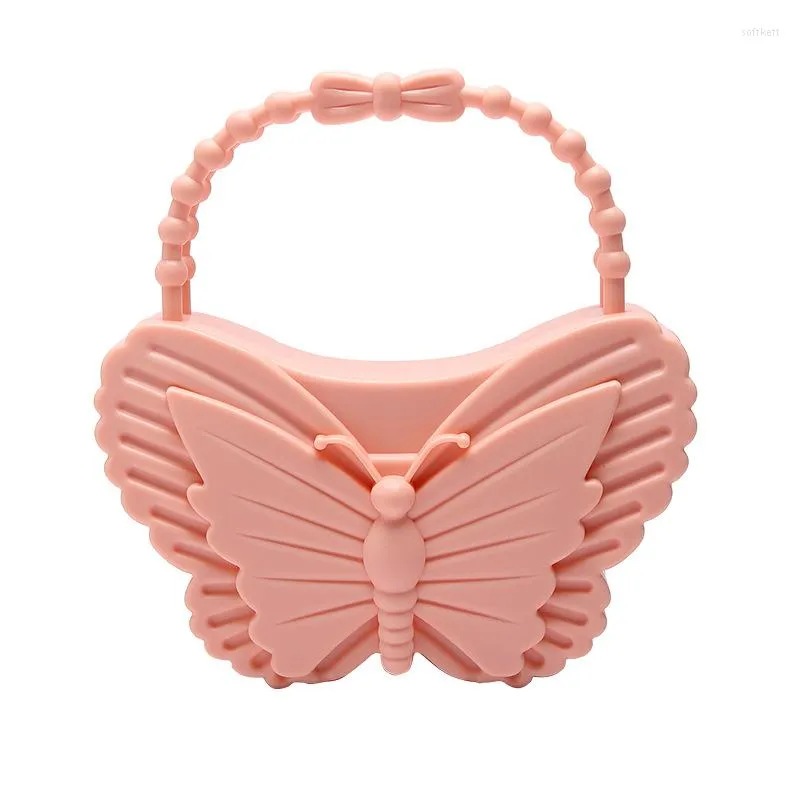 Evening Bags Women Handbags Jelly Tote Candy Color Crossbody For Messenger Female Butterfly Girls Summer Bag Bolsa Feminina