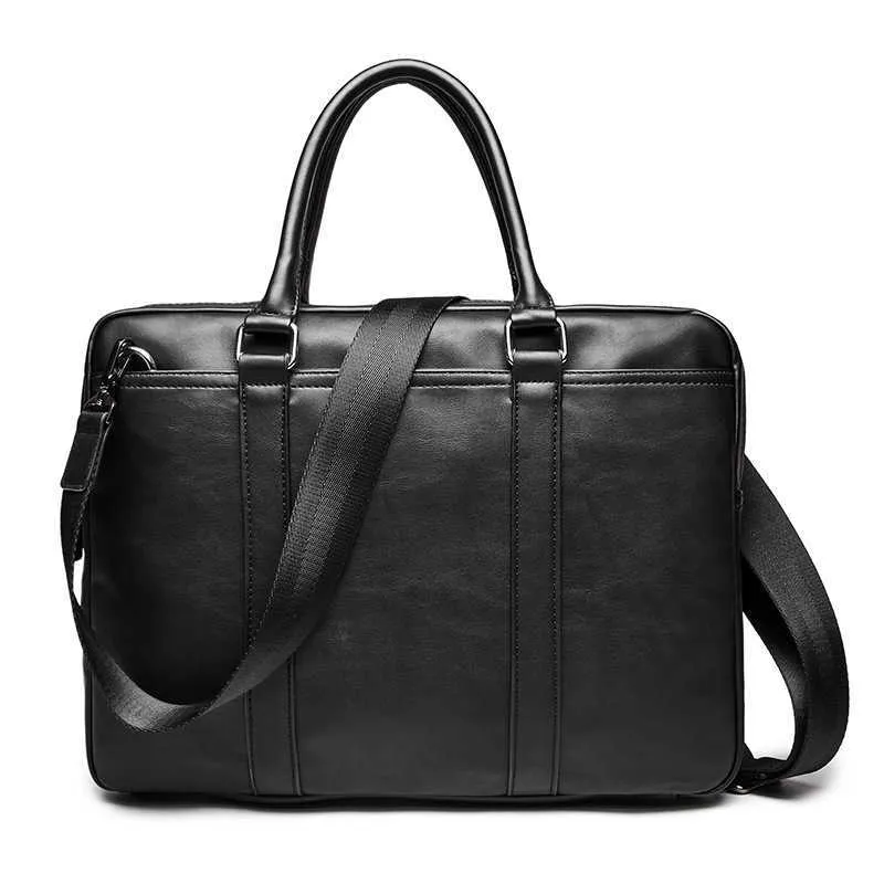 Briefcases Business leisure Korean handbag business One Shoulder Messenger Bag men's briefcase document computer 230223