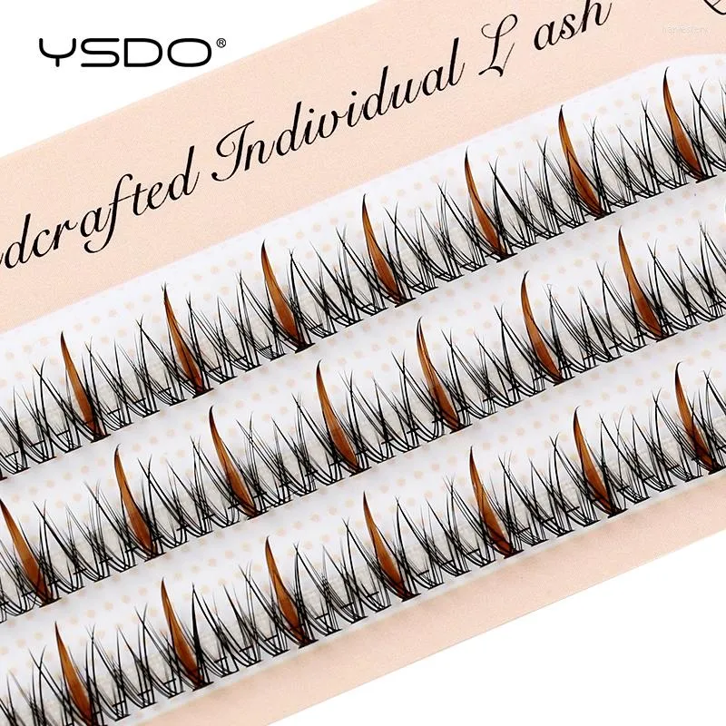 False Eyelashes 3 Rows C Curl High Quality Eyelash Extension Mink Individual Silk Extensions Lashes