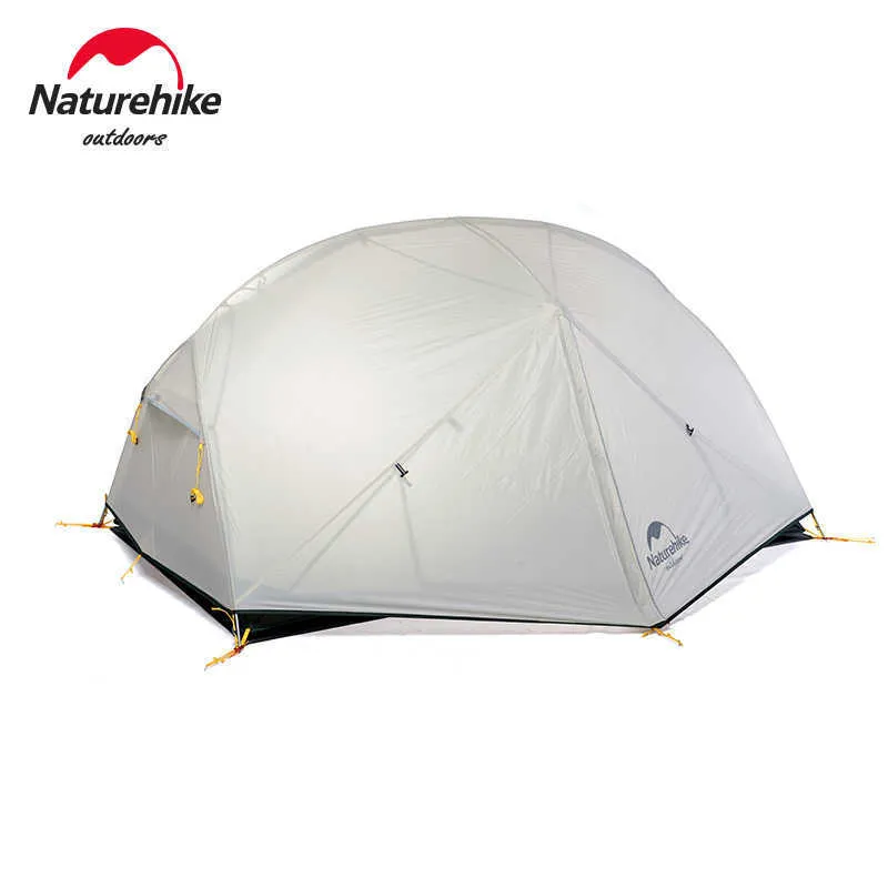 Tentes et abris Naturehike Mongar 2 tente 2 personnes tente de Camping ultralégère 20D Nylon sac à dos tente étanche plage randonnée en plein air tente de voyage J230223