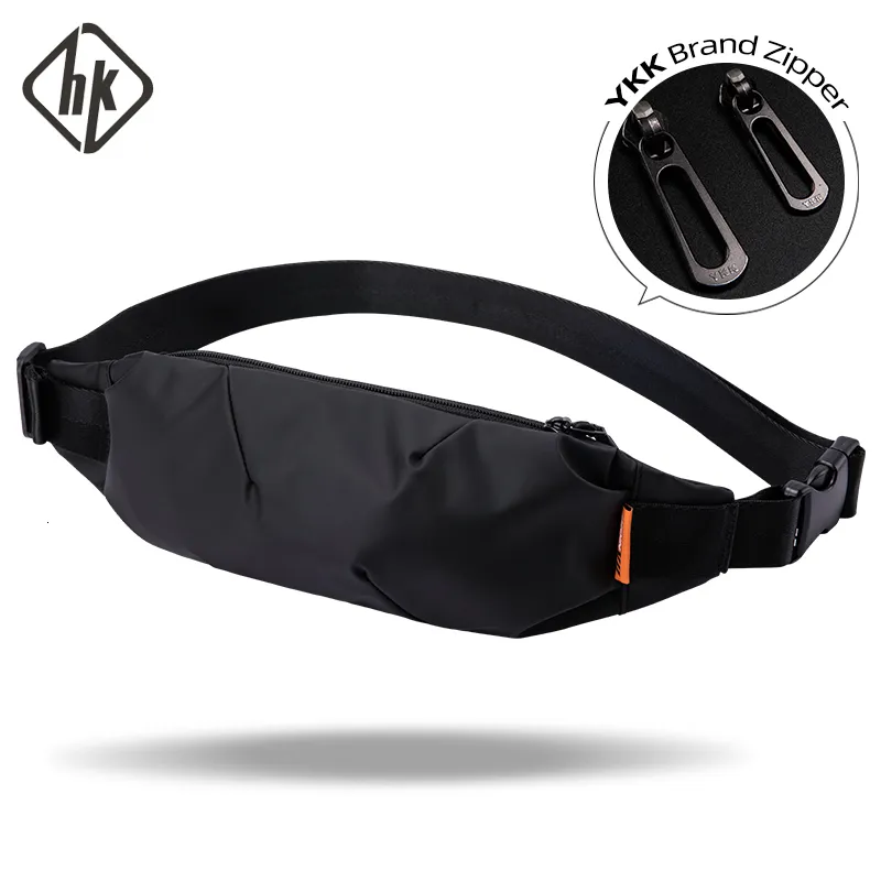 Сумки для талии HK Men Men Fanny Pack Teenager Outdoor Sports Congling Ecling Taist Bag Пакет мужской модная сумка для плеча на плечо.