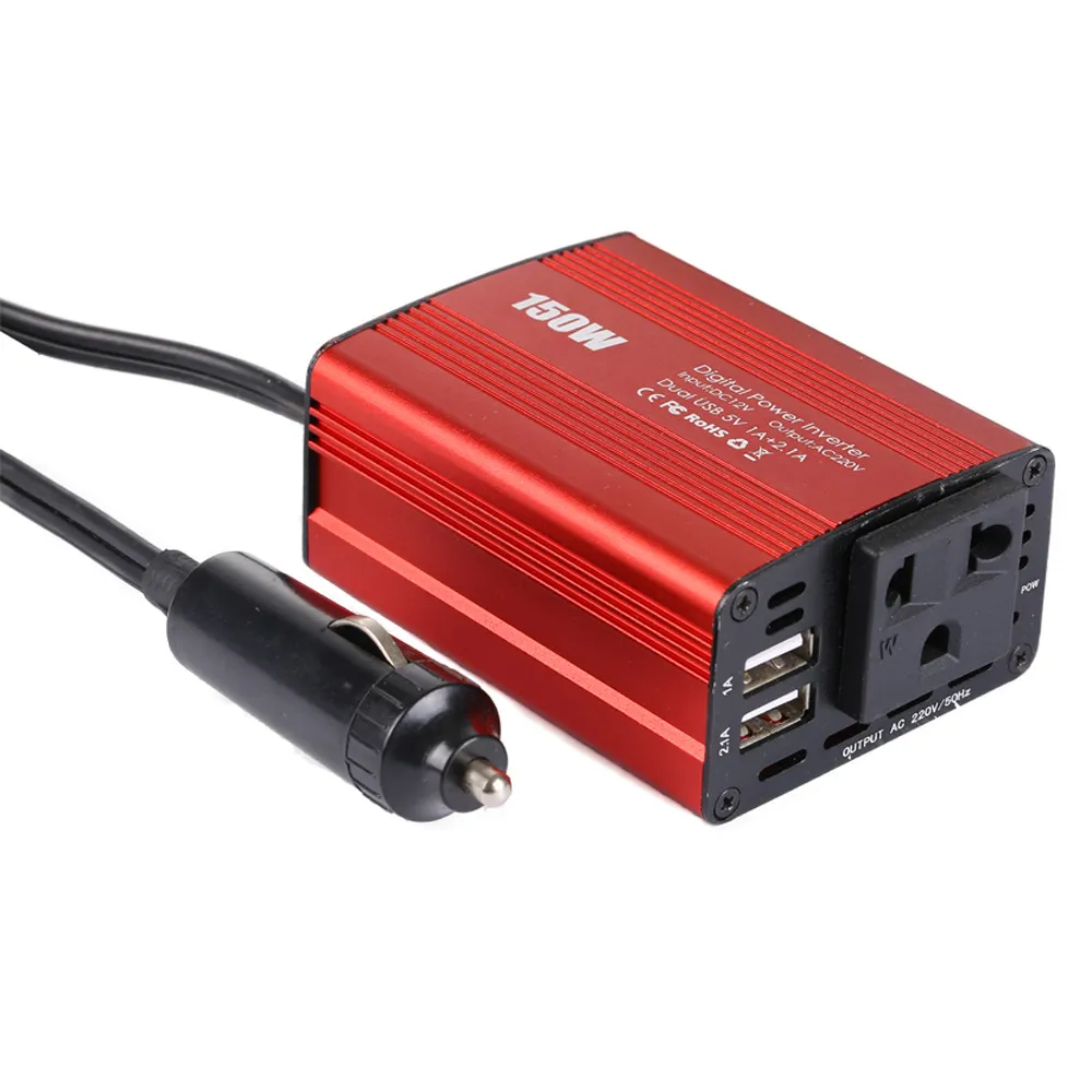 MAOTEN 150W onduleur prises 12V à 220V véhicule onduleur modifié onde sinusoïdale solaire ménage USB convertisseur