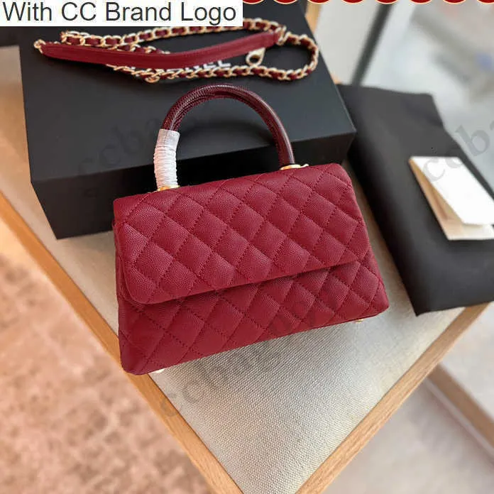 CC Cross Body Designer Burgundy Lizard Co Handle Totes Bags Caviar Vachette Classic Quilted Metal Hardware Chain Crossbody Wallets French Womens Luxury Handbags