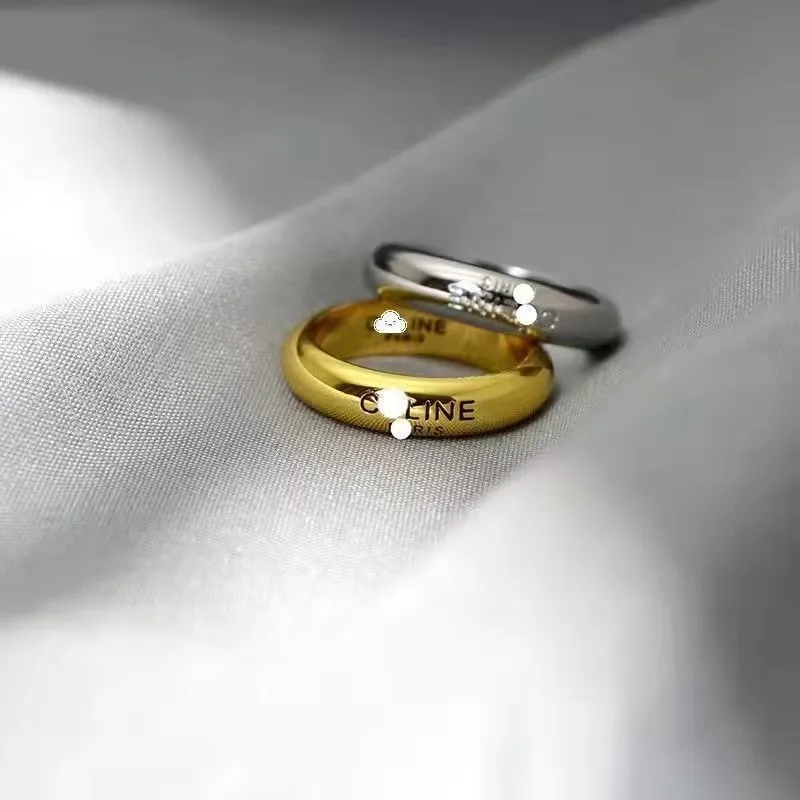 Gewone ringring Geavanceerd Feeling Cool Style Minimale veelzijdige ringring Verjaardagscadeau