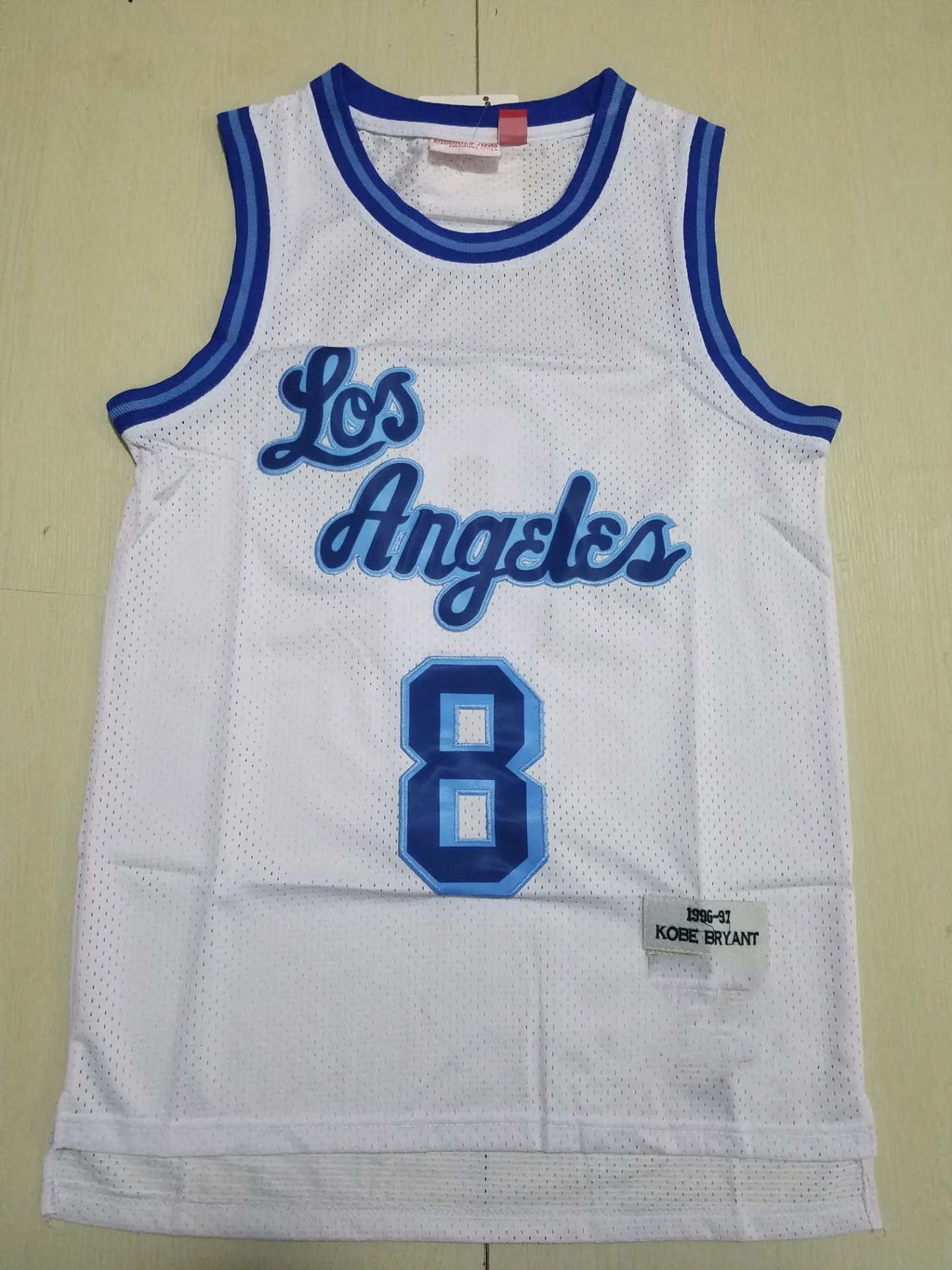 8 Kobe Bryant Jersey Los Angels White Jerseys Basketball Men Stitched Jersey S XXL Mix Match Order From Dhgoal 16.76 DHgate.Com