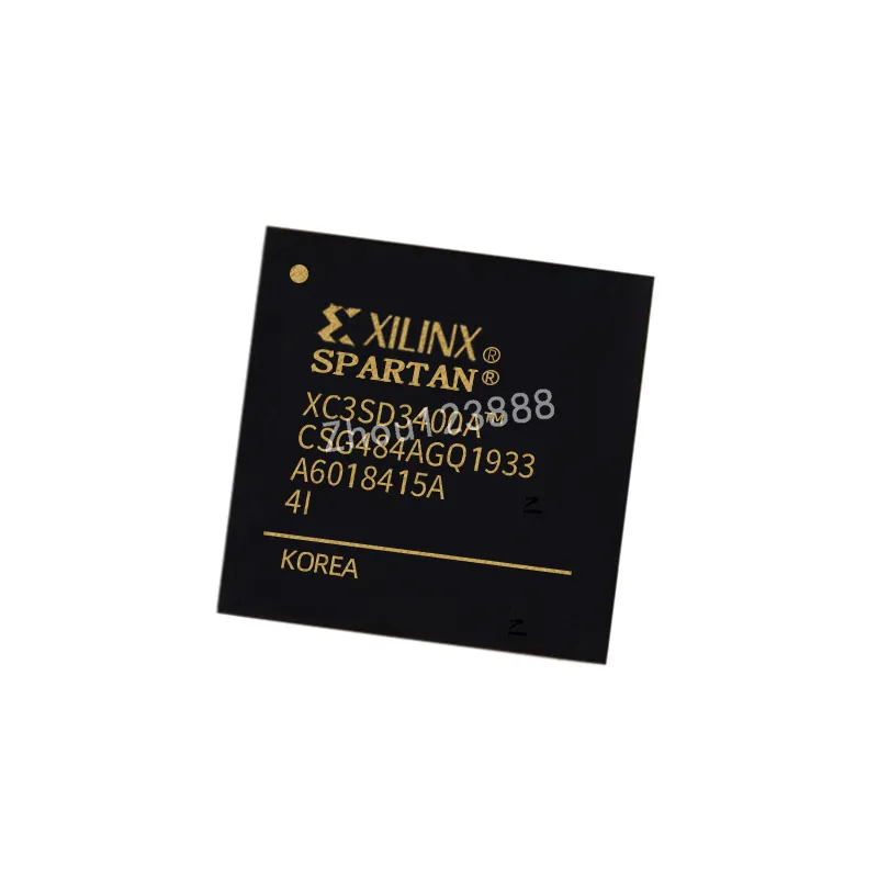 Yeni Orijinal Entegre Devreler ICS Alan Programlanabilir Kapı Dizisi FPGA XC3SD3400A-4CSG484I IC Yonga BGA-484 Mikrodenetleyici