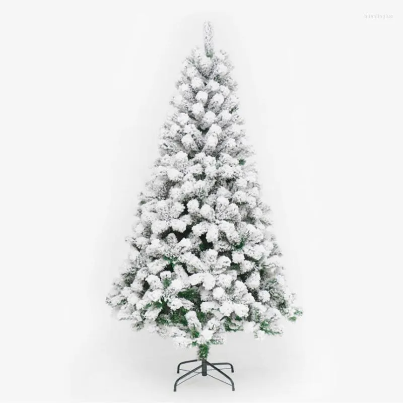 Decoraciones navideñas 150cm/180CM/210CMPVC Copo de nieve blanco Árbol Fiesta Hogar El Decorar