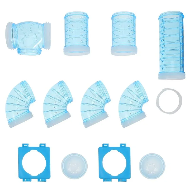 Small Animal Supplies 1 Set Hamster Tube Tunnel Pet Cage Playground