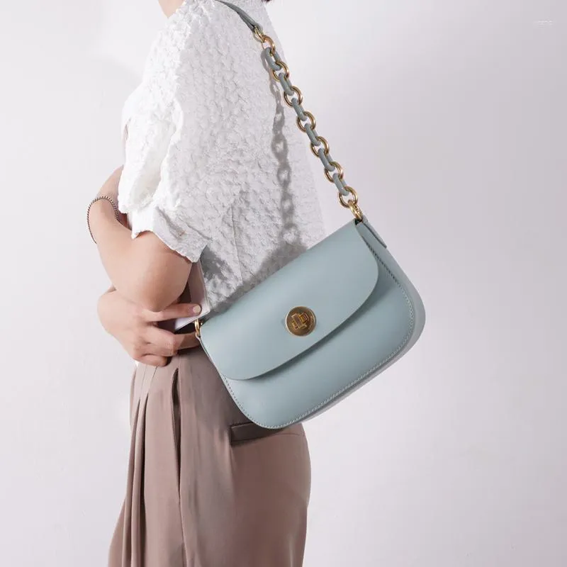 Shoulder Bags XHTY Thick Chain Armpit Women's Korean Version Of The Simple Fashion 2023 Spring And Summer