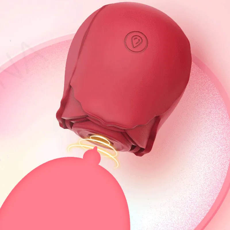 Vibratori rosa vibratore giocattolo vibratore per donne silicone clitoride succhiatore forma capezzoli sesso 10 frequenza stimolatore_voghion.com