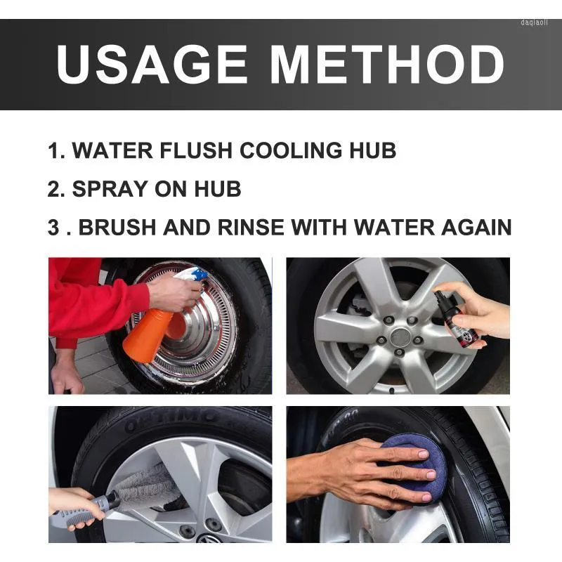 Car Wash Solutions Convenient Detergent Brightener Refurbishing Agent Safely Universal Non-toxic Paint Cleaner Accessories Rust Remover