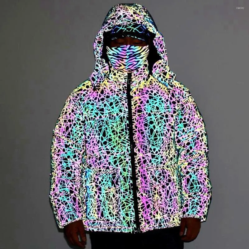 Женские траншеи Coats Winter Rainbow Offercective Jacket Женская карманная листь