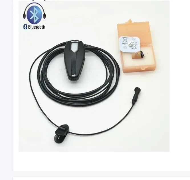Auricolari Covert Bluetooth Inductive Neckloop S Py Extern Mic con set completo auricolare wireless invisibile