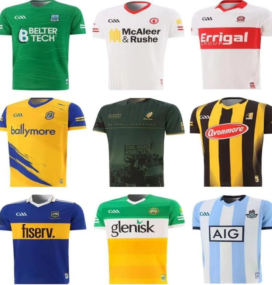 22 23 GAA Rugby Jerseys Dublin Kilkenny Wexford Kerry Tyrone Meath ...