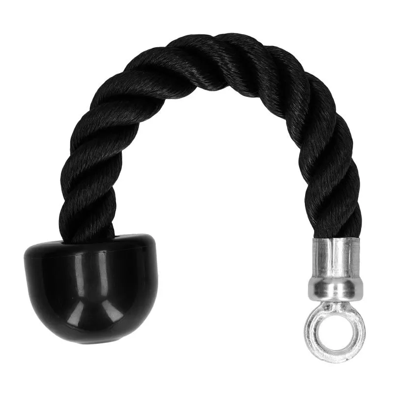 Tillbehör Tricep Rope Push Pull Down Cord For Bodybuilding Training Gym Träning Hem eller använd fitness kroppsutrustning