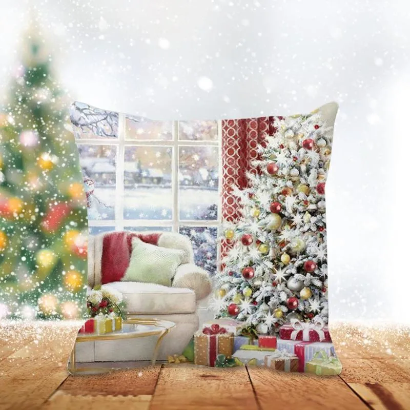 Christmas Decorations 45cm Pillowcase For Home Year 2023 Gift Natale Nav O1u0Christmas