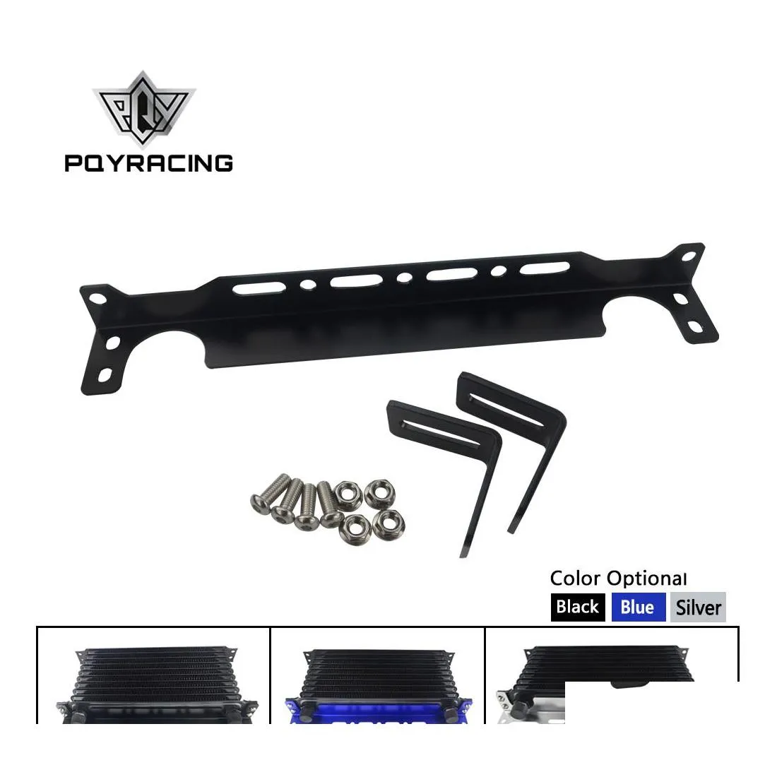 Other Auto Parts Pqy Trust Type Engine Oil Cooler Mounting Bracket Kit 2Mm Thickness Aluminum Pqy02 Drop Delivery Mobiles Motorcycles Dhwup