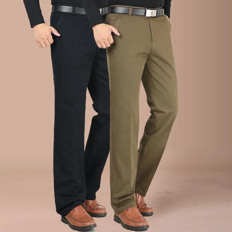 Herrenhosen Nizza Frühling Sommer Casual Männer Baumwolle Slim Fit Chinos Mode Hosen Männliche Markenkleidung Plus SizeMen's Men'sMen's