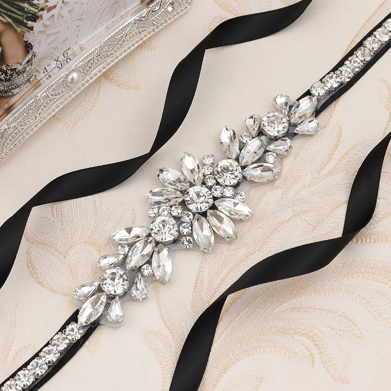 Fajas De Boda Cinturón De Diamantes De Imitación De Lujo Vestido De Novia  De Diamantes Plateados Boda Para Vestidos De Dama De Honor Fajas De 14,1 €