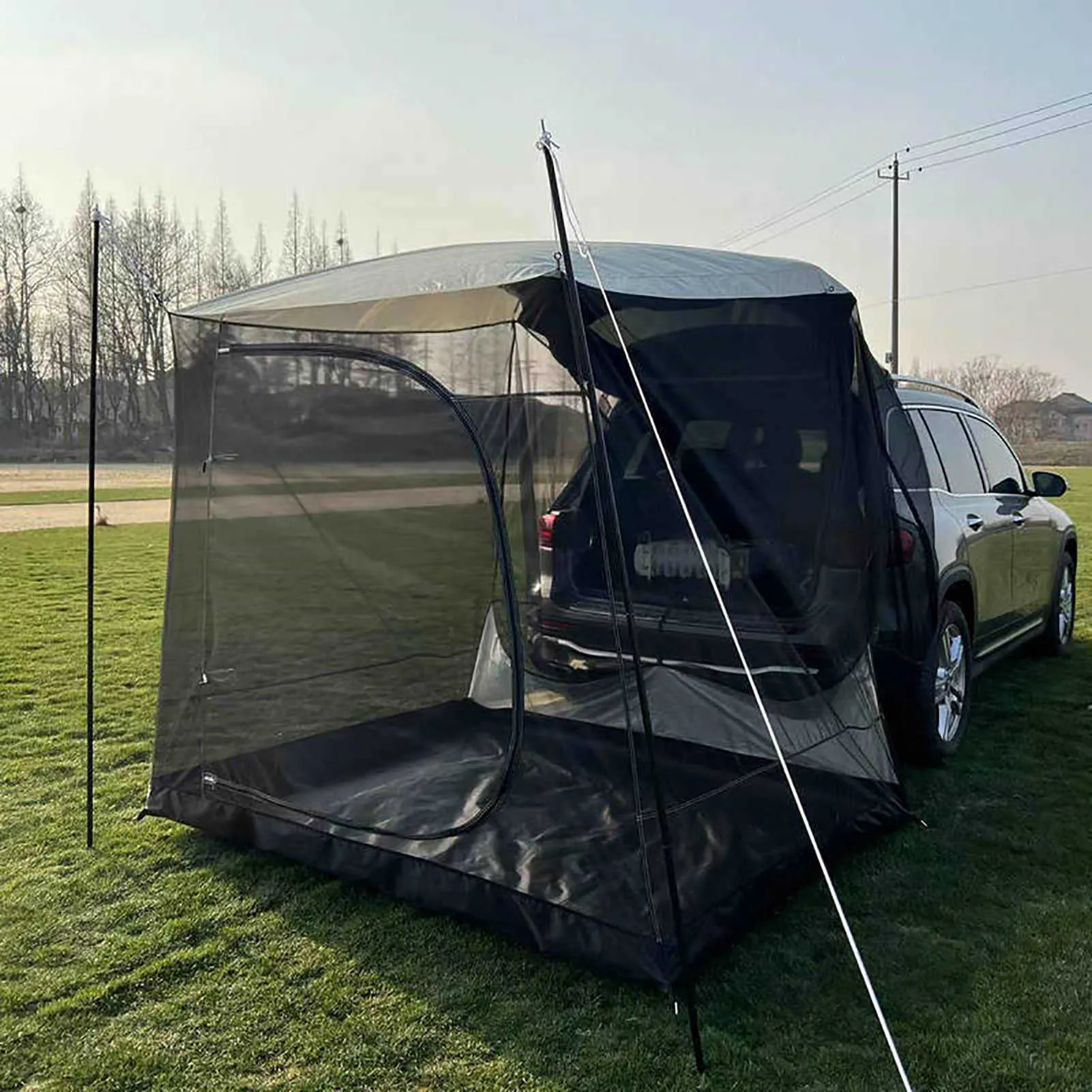 Tentes Et Abris Portable Étanche Voiture Arrière Tente Vélo Extension Tente  Camping En Plein Air Abri SUV Grand Espace Remorque Toit Tente 230324 Du  146,63 €