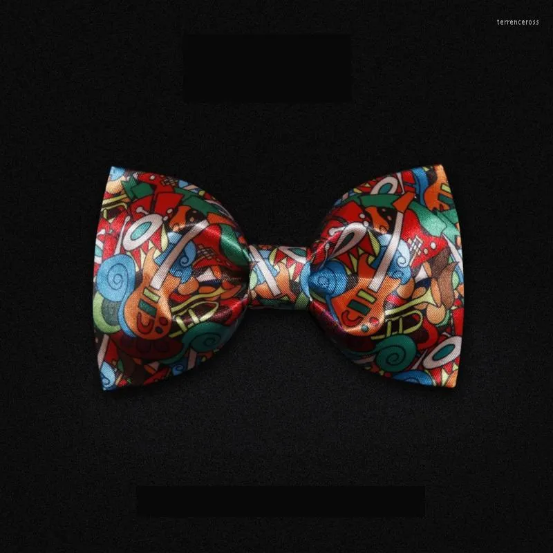 Bow Ties Brand Fashion Men's Tie Print Party Wedding for Men Butterfly Bowtie dfashion98