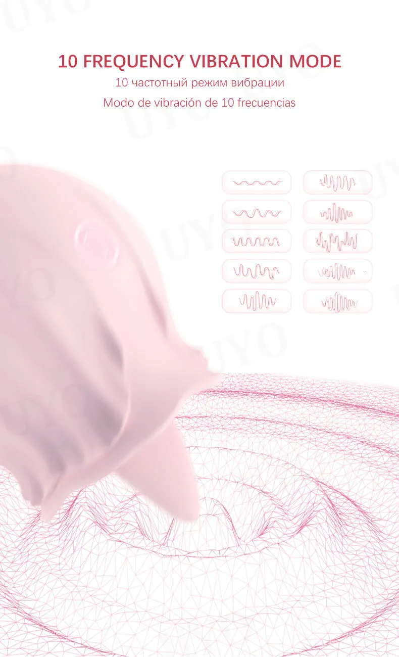 Vibratori rosa vibratore giocattolo vibratore per donne silicone clitoride succhiatore forma capezzoli sesso 10 frequenza stimolatore_voghion.com