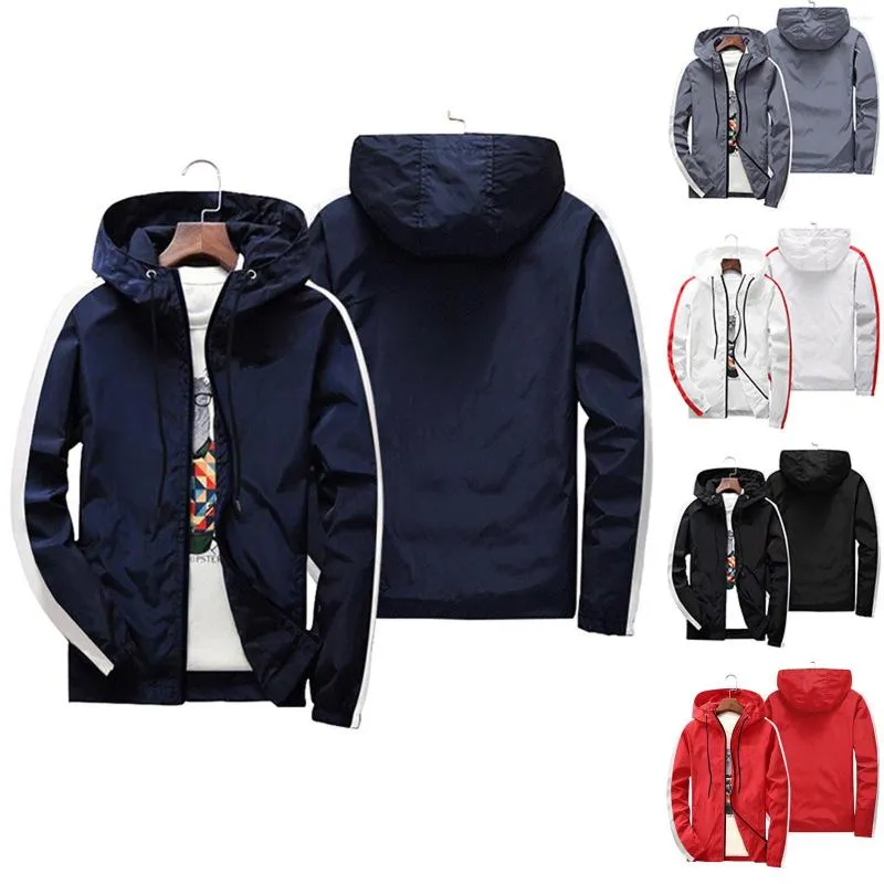 Jackets masculinos masculino casacos e homens casuais casuais esportes de bolso de bolso de bolso de beisebol