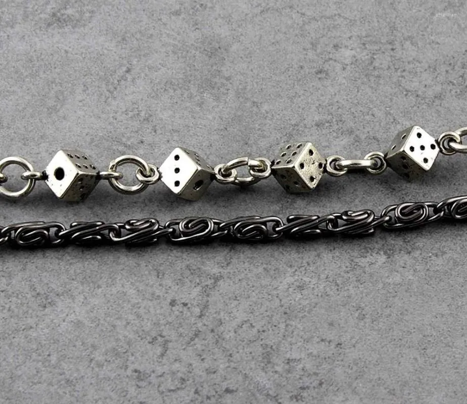 小物 MAGICAL DESIGN/PIRATES LINK WALLET CHAIN Mens Safe Trucker Rocker Biker Metal Wallet Chain with Dice