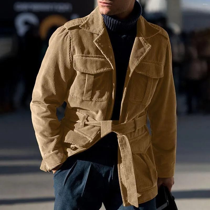 Heren Jackets 2023 Heren Business Fashion Mode Herfst Men Long Windbreaker Overjas mannelijke Casual Winter Trench Out -wear Coat