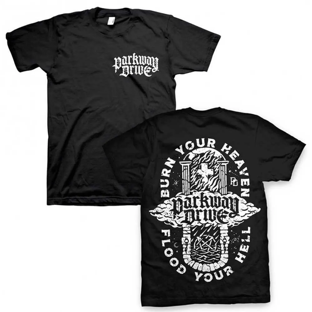 メンズTシャツParkway Drive -Burn Your Heaven Unisexシャツ022223H