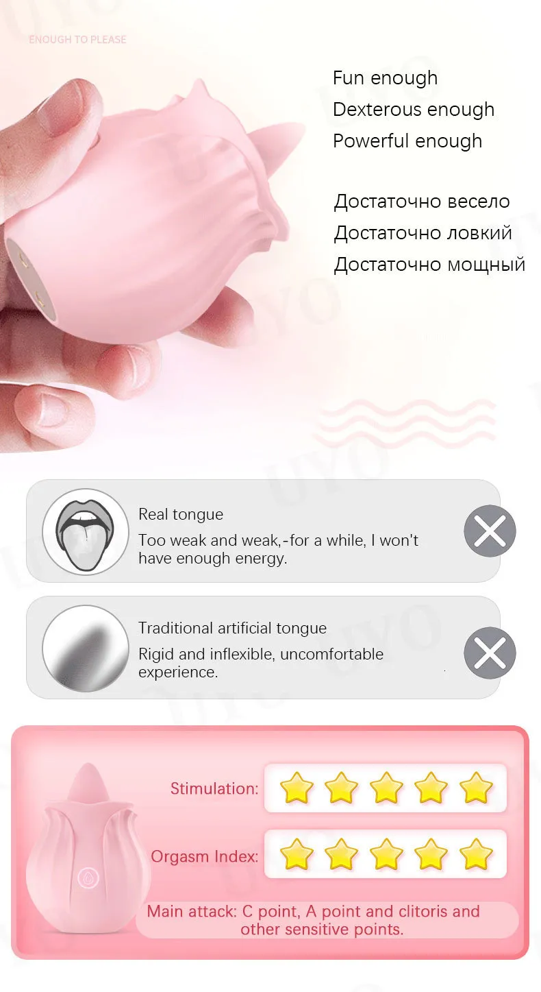 Vibratori rosa vibratore giocattolo vibratore per donne silicone clitoride succhiatore forma capezzoli sesso 10 frequenza stimolatore_voghion.com