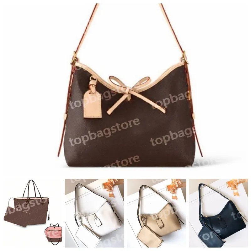 Carryall Tote Designer Женская сумка для плеча сумки для женщин для женщин с застежкой для застежки для застежки для застежки для кошелька модные сумочки 2 сета 2 сета для покупок кошелек