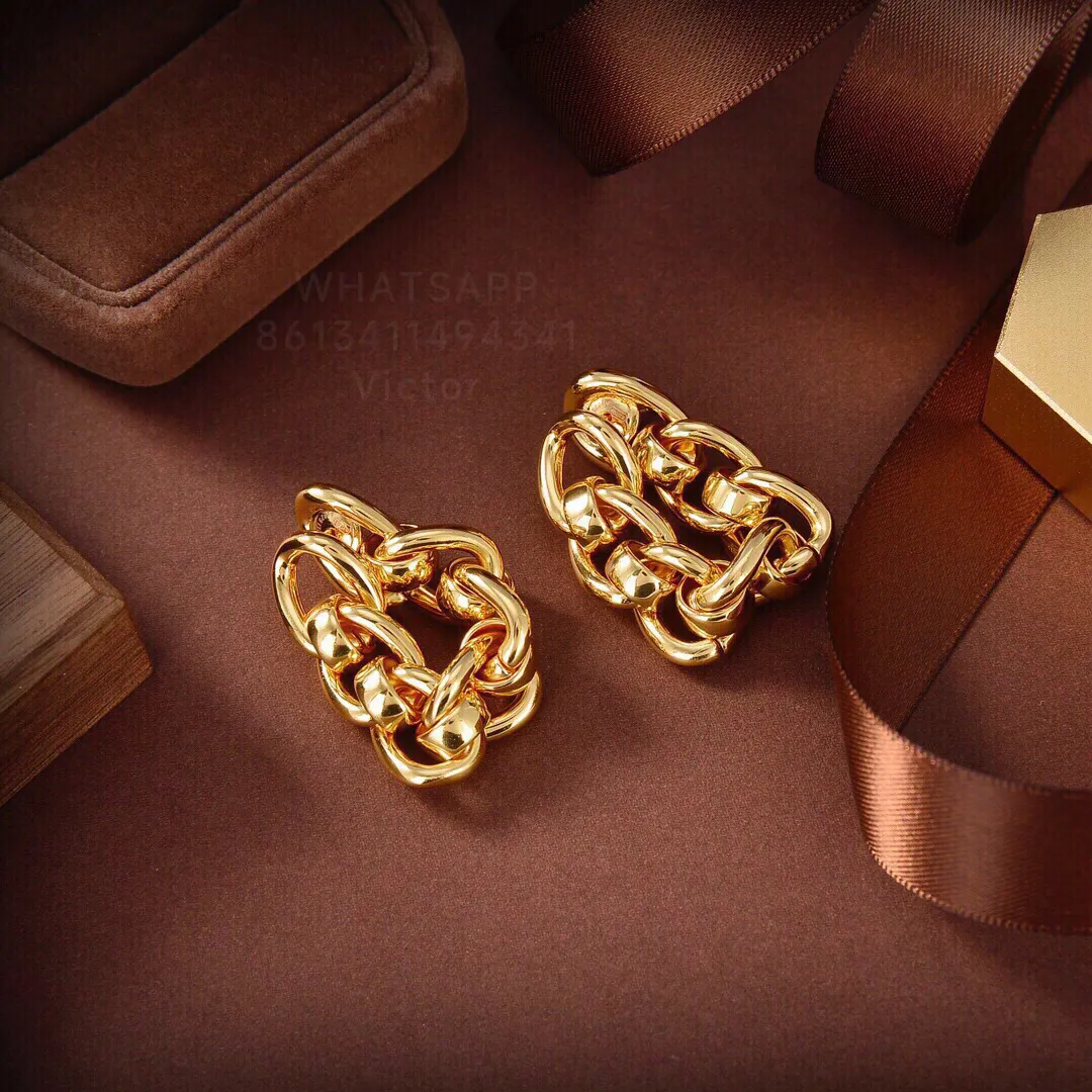 BOTIEGA cadena Pendientes diseñador Studs cuelgan para mujer Chapado en oro 18K reproducciones oficiales estilo clásico regalos premium de lujo 033