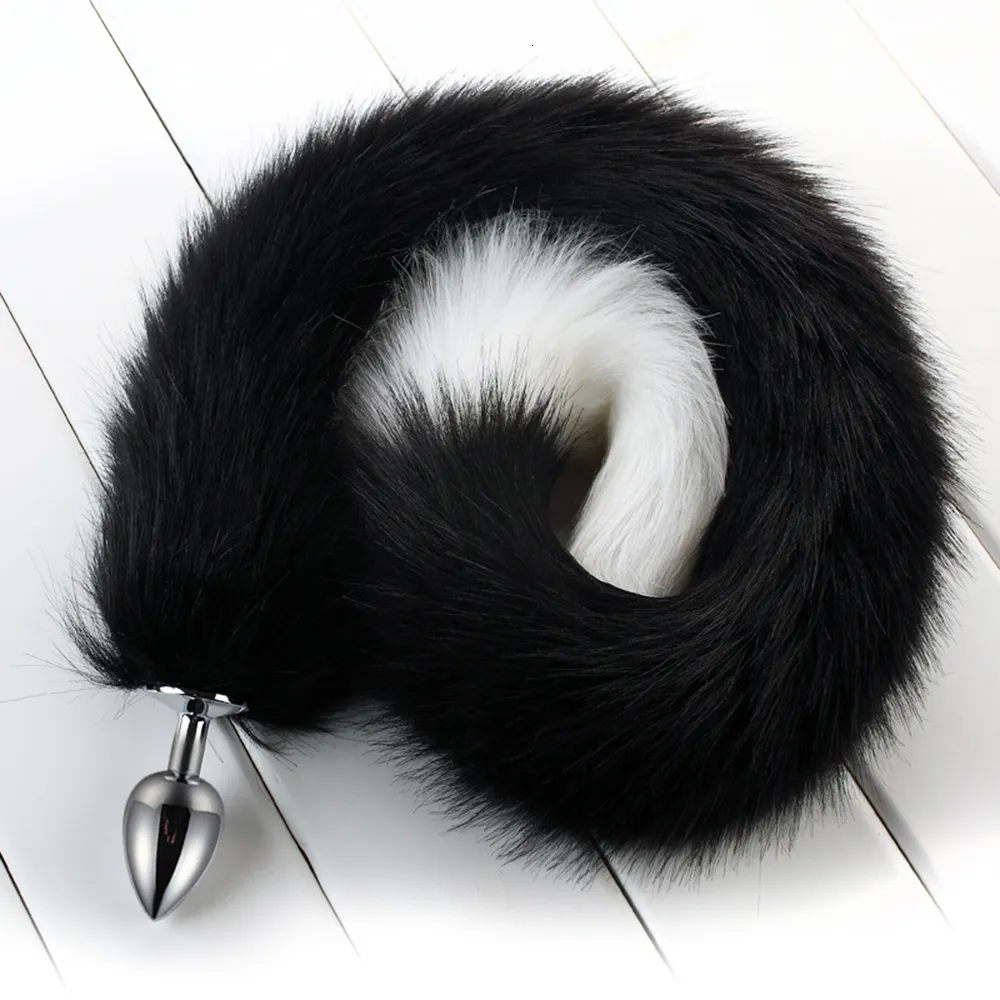 Plug anale con coda di volpe per cosplay e divertimento adulto_voghion.com