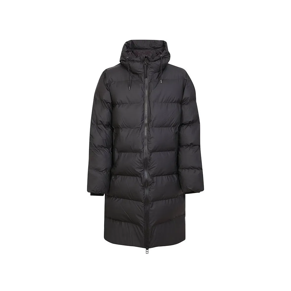 Hommes doudoune noir doudoune manteaux d'hiver Parkas classique extérieur résistant à la pluie avec long trench-coat qualité durable streetwear