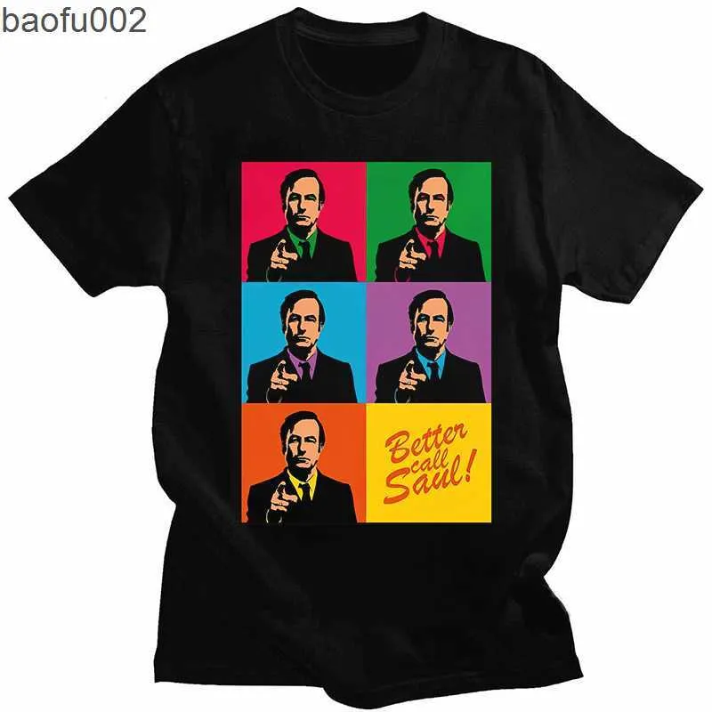 Мужские футболки Better Call Saul Футболка для мужчин Hamlin and Mcgill Новинка Футболка Goodman Drama Legal TV Series Camisetas Оптовая продажа W0224