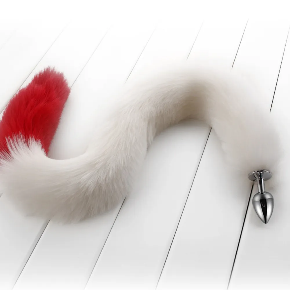 Plug anale con coda di volpe per cosplay e divertimento adulto_voghion.com