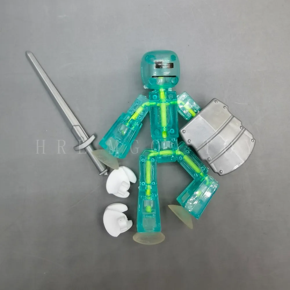 Action Toy Figures Stikbot Sucker Robot Stickman Animal Pography Puppet  Multistyle Can Choose Boy Gift Toy 230224 From Jin08, $5.57