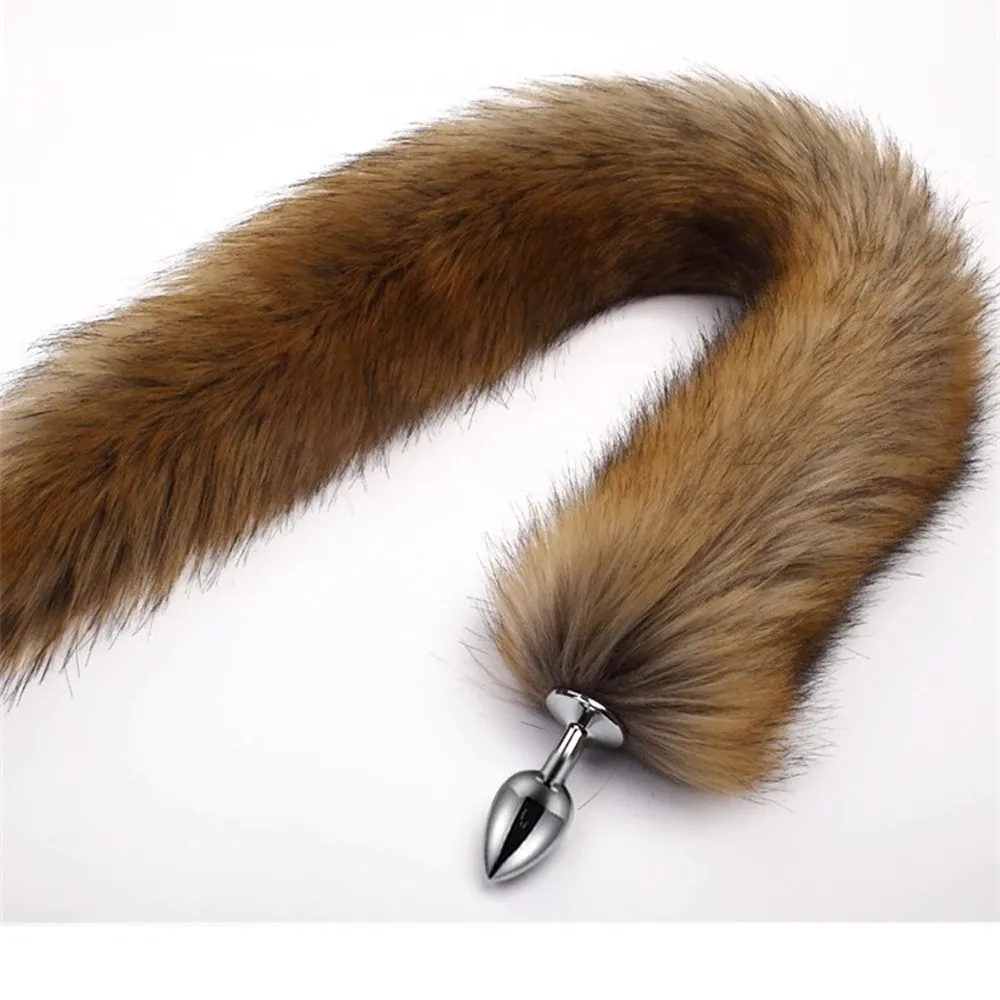Plug anale con coda di volpe per cosplay e divertimento adulto_voghion.com