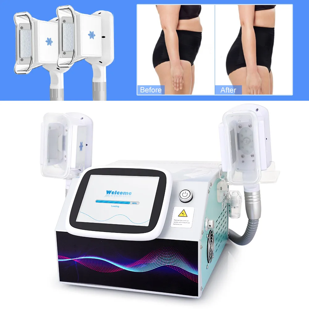 듀얼 핸들 Cryolipolysis 슬리밍 기계 휴대용 Cryotherapy Fat Freeze Criolipolisis Maquina